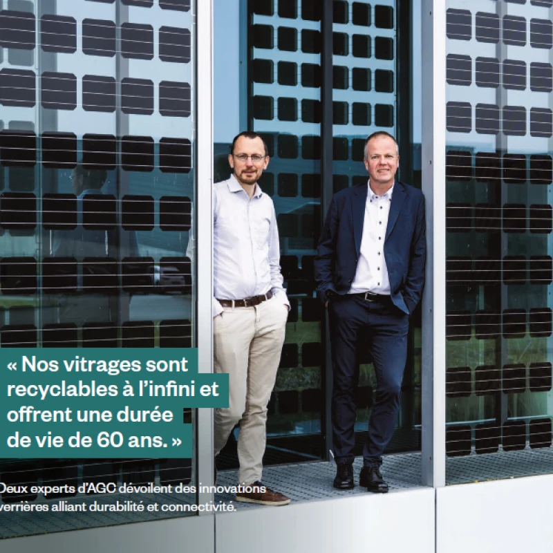 Un verre innovant au service de la durabilité et de la technologie