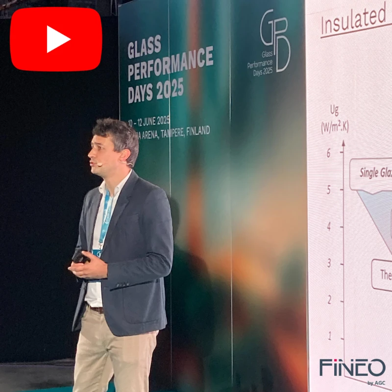 The talk given by Clément Lemoine, Product & Market Manager FINEO by AGC, at Glass Performance Days 2025 is now available on YouTube.